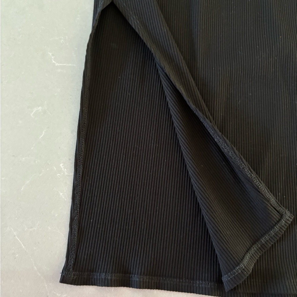 Lulu's Classic Black Pencil Skirt SET - Picture 2 of 5